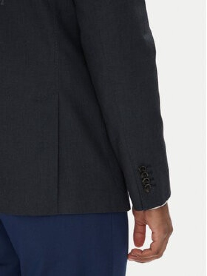 Tommy Hilfiger Marynarka MW0MW39743 Granatowy Slim Fit