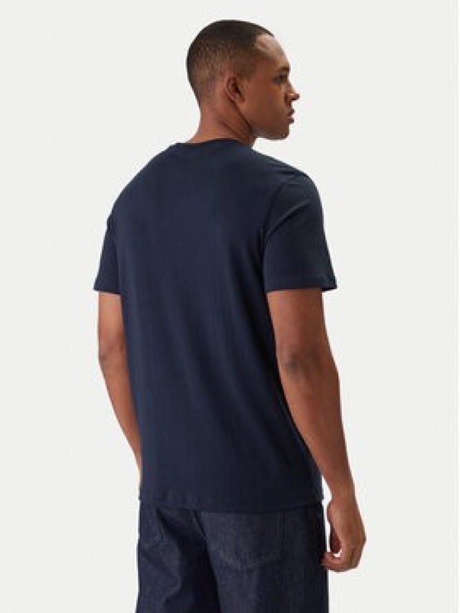 Calvin Klein T-Shirt LV04LB275G Granatowy Regular Fit