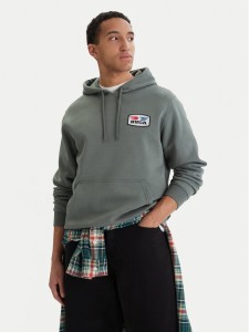 RVCA Bluza Soar 23A413508 Zielony Regular Fit