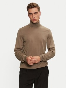 BOSS Golf Musso-P 50468262 Brązowy Slim Fit