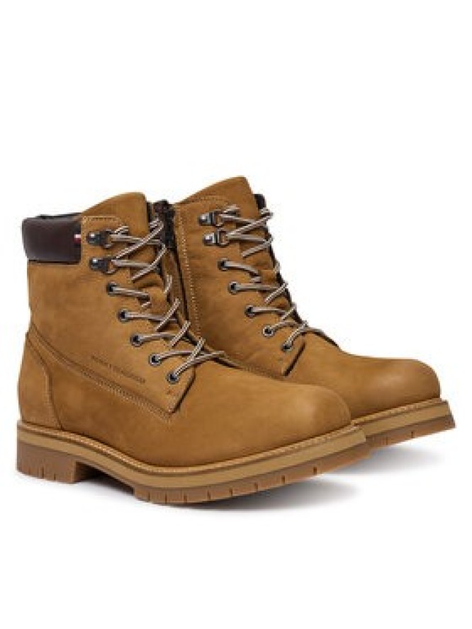 Tommy Hilfiger Trapery Flex Th Outdoor W Nbk Boot FM0FM05563 Brązowy