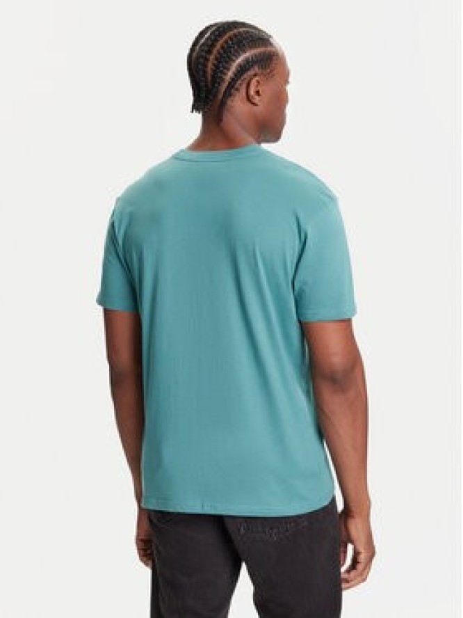 Quiksilver T-Shirt EQYZT08174 Zielony Regular Fit