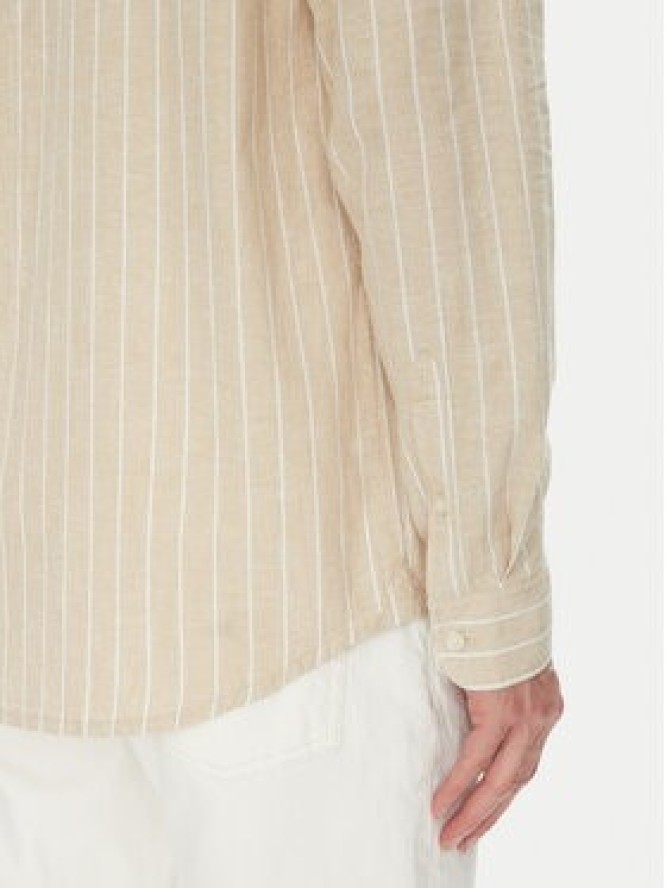 Tommy Jeans Koszula DM0DM20893 Beżowy Regular Fit