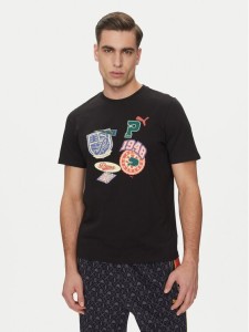 Puma T-Shirt Sports Legacy 629627 Czarny Regular Fit