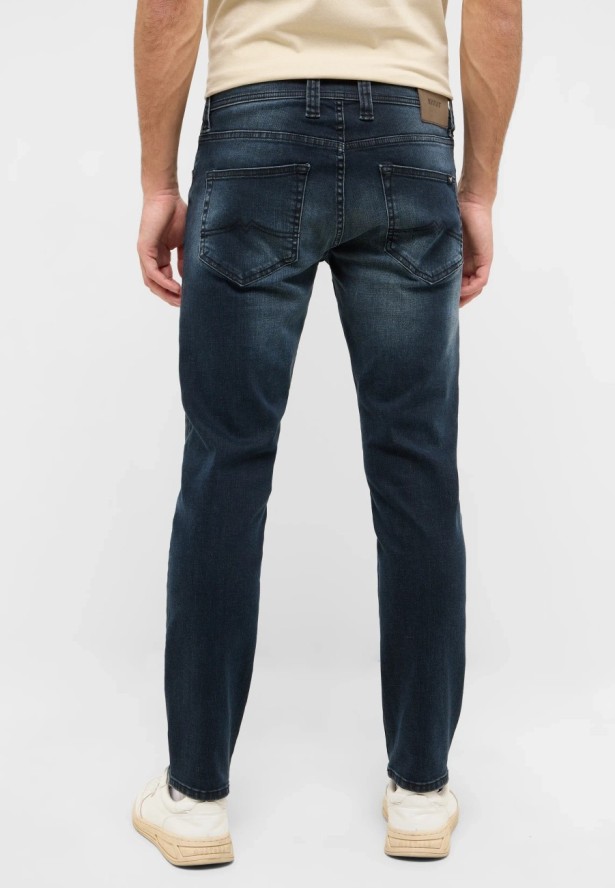 Męskie Spodnie jeansowe Mustang Style Oregon Slim Denim Blue 1016428 5000 783