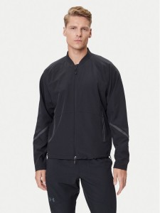 Under Armour Kurtka przejściowa Ua Unstoppable Bomber 1377170-001 Czarny Loose Fit
