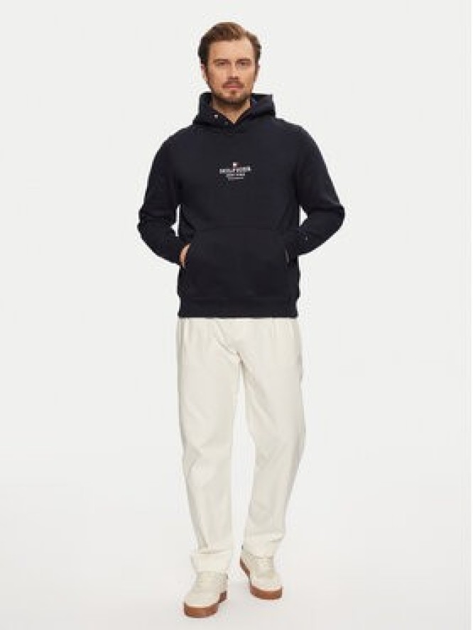 Tommy Hilfiger Bluza MW0MW39050 Granatowy Regular Fit