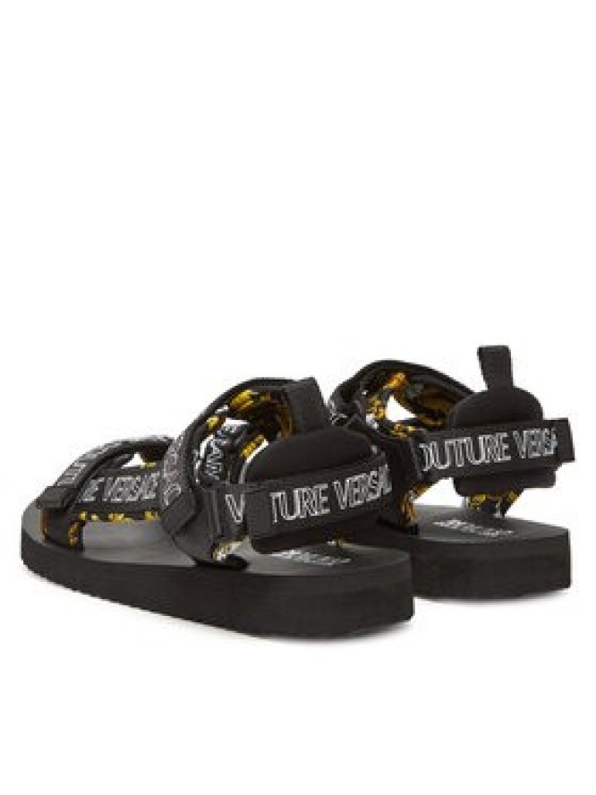 Versace Jeans Couture Sandały 78YA3S7B Czarny