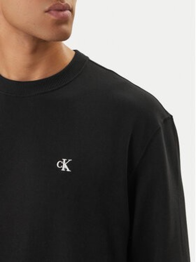 Calvin Klein Jeans Bluza LV04RC296G Czarny Regular Fit