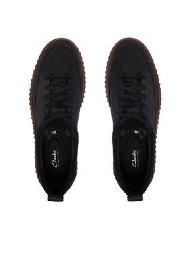 Clarks Sneakersy Torhill Lace 26183470 Czarny