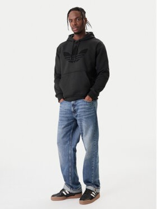 adidas Bluza Monogram Infill KD1358 Czarny Regular Fit