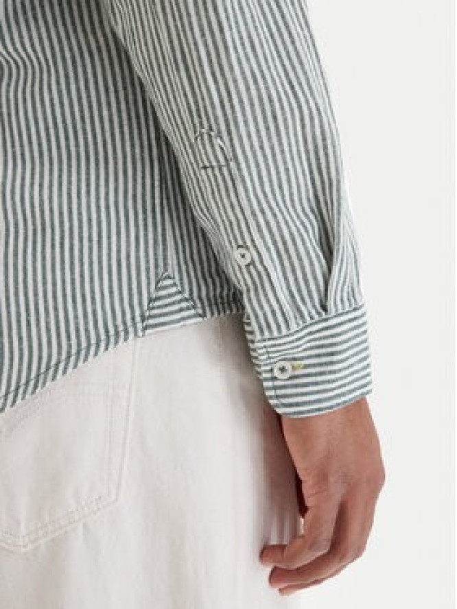 Tommy Jeans Koszula DM0DM22755 Zielony Regular Fit