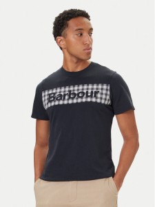 Barbour T-Shirt MTS1496NY91 Granatowy Regular Fit