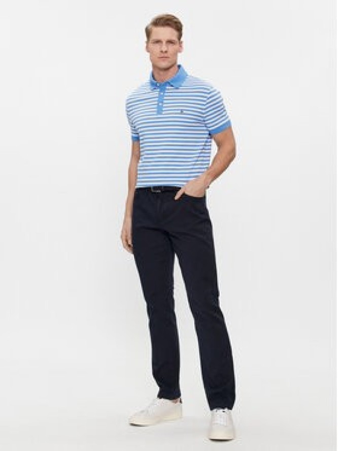 Tommy Hilfiger Jeansy Denton MW0MW33908 Granatowy Straight Leg