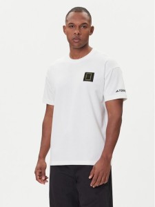 adidas T-Shirt National Geographic Graphic KC5417 Biały Regular Fit
