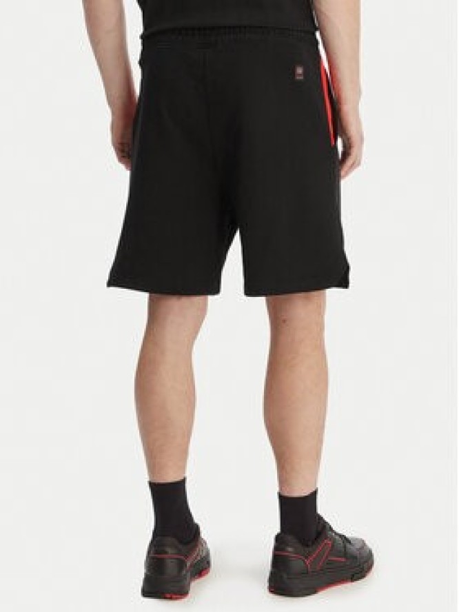 HUGO Szorty materiałowe Despen_RB 50559712 Czarny Relaxed Fit