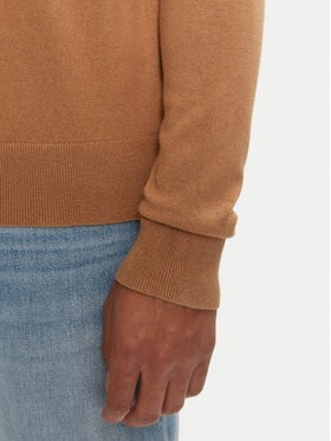 Tommy Hilfiger Sweter MW0MW28046 Brązowy Regular Fit