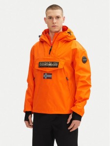Napapijri Kurtka anorak Rainforest Next Sum NP0A4ILW Pomarańczowy Regular Fit