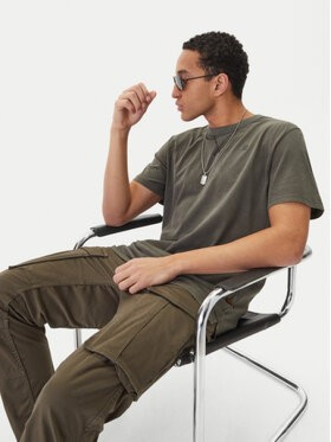 G-Star Raw T-Shirt Nifous D24449-2653 Szary Regular Fit