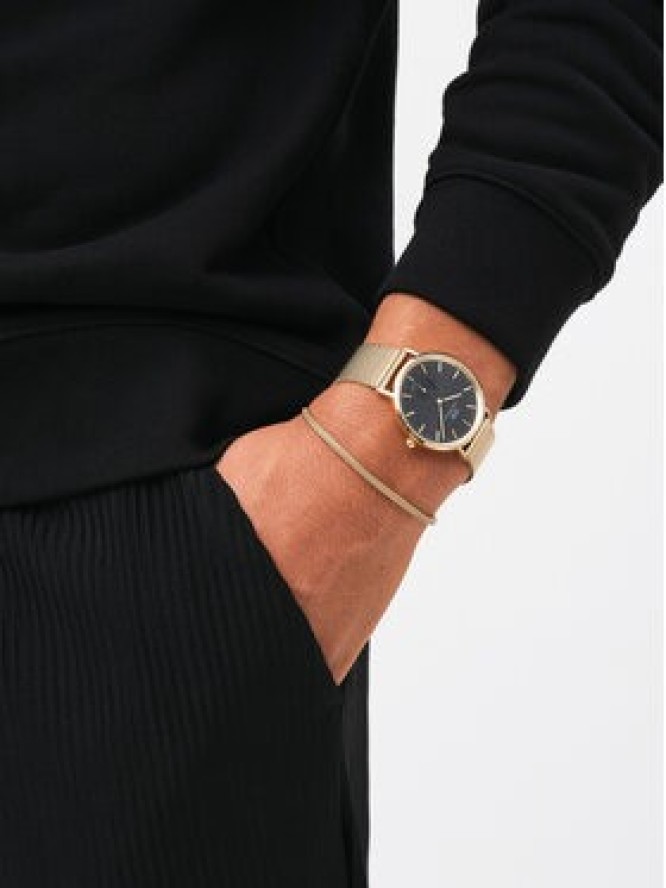 Daniel Wellington Zegarek Classic Multi-Eye Evergold Onyx DW00100713 Złoty