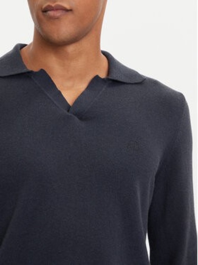 Marc O'Polo Sweter 529 5144 60150 Granatowy Regular Fit