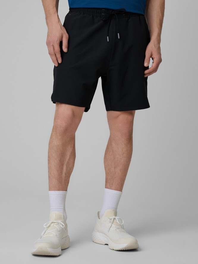 4F Spodenki treningowe szybkoschnące męskie - czarne S