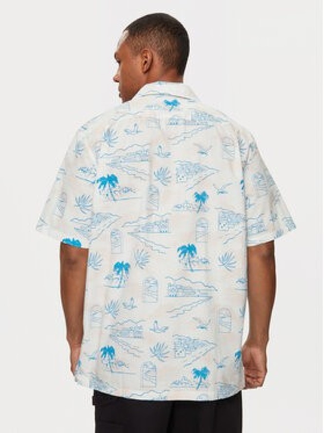 Vans Koszula Davista Ss Woven VN000G7G Écru Regular Fit