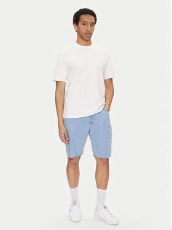 Lee Szorty jeansowe Asher 112364084 Niebieski Loose Fit