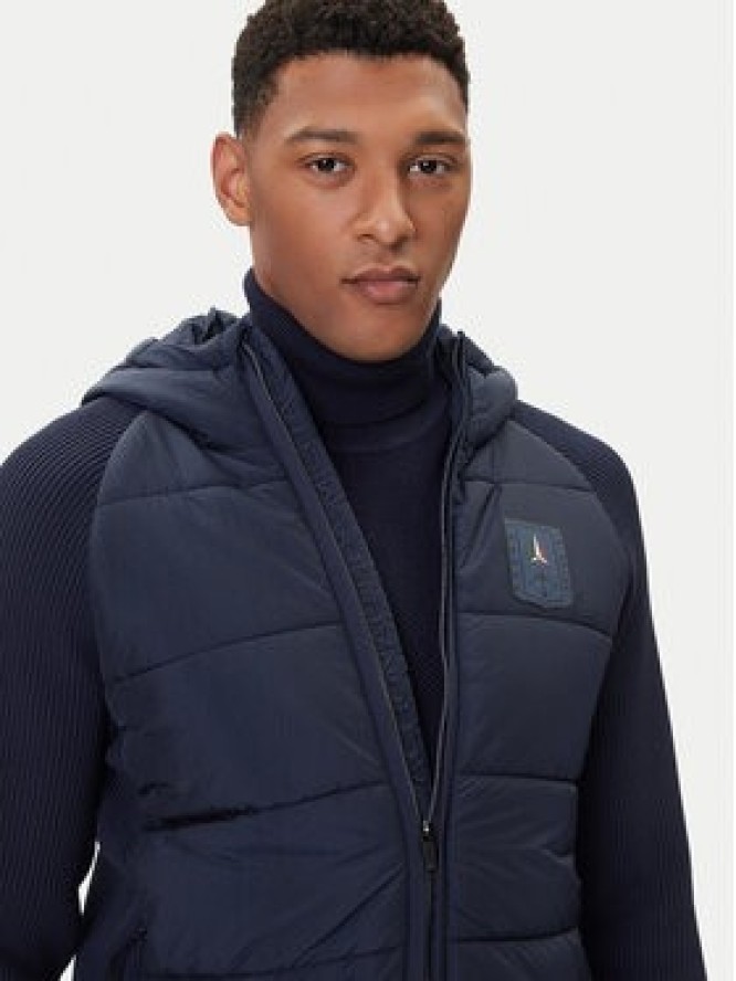 Aeronautica Militare Kurtka przejściowa 252AM1383UCL00001 Granatowy Regular Fit