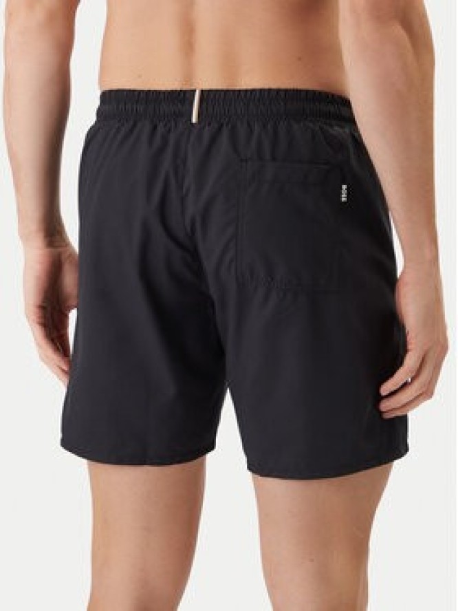 BOSS Szorty kąpielowe Swordfish 50554613 Czarny Regular Fit