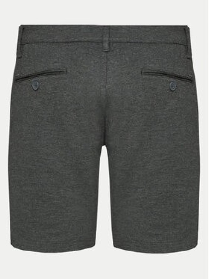 INDICODE Szorty materiałowe Aalborg 70-371 Szary Slim Fit