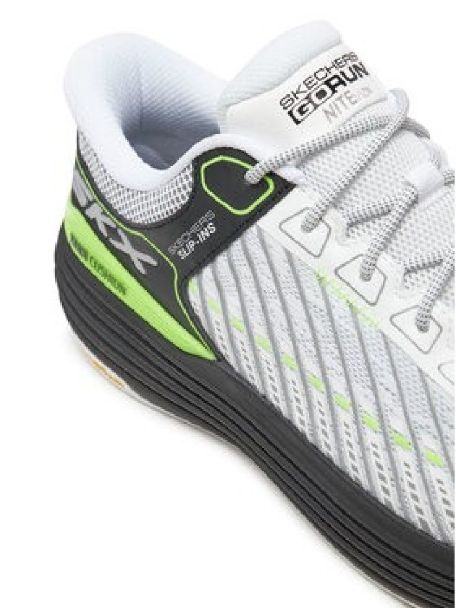 Skechers Buty do biegania Max Cushioning Suspension 220936 Biały