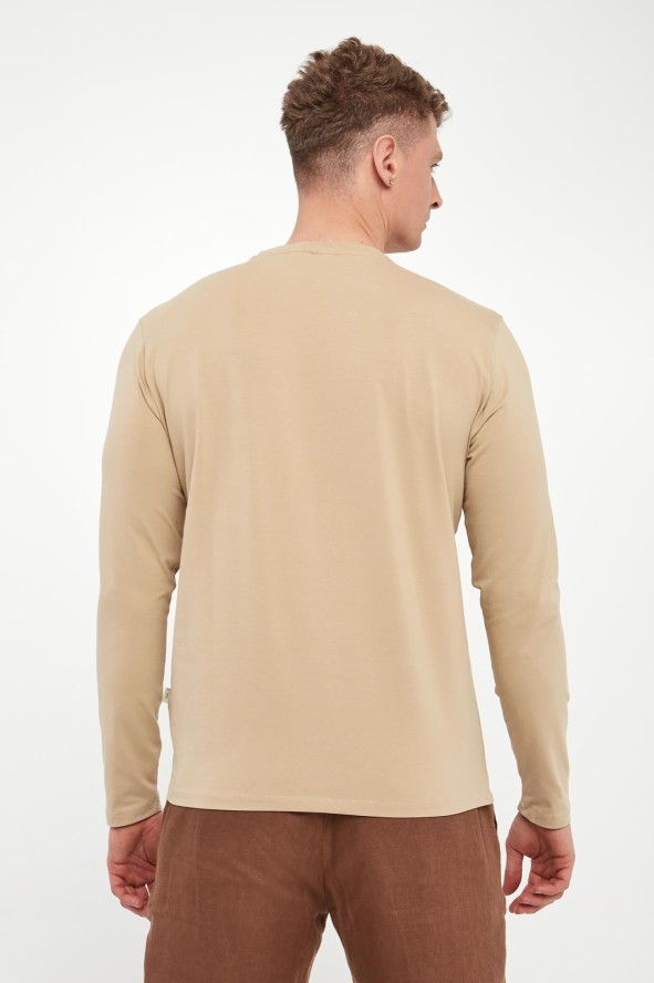 Longsleeve męski z logo LIU JO