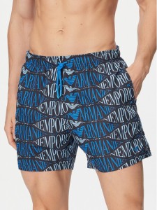 Emporio Armani Szorty kąpielowe EM000583 AF20442 FB335 Niebieski Regular Fit