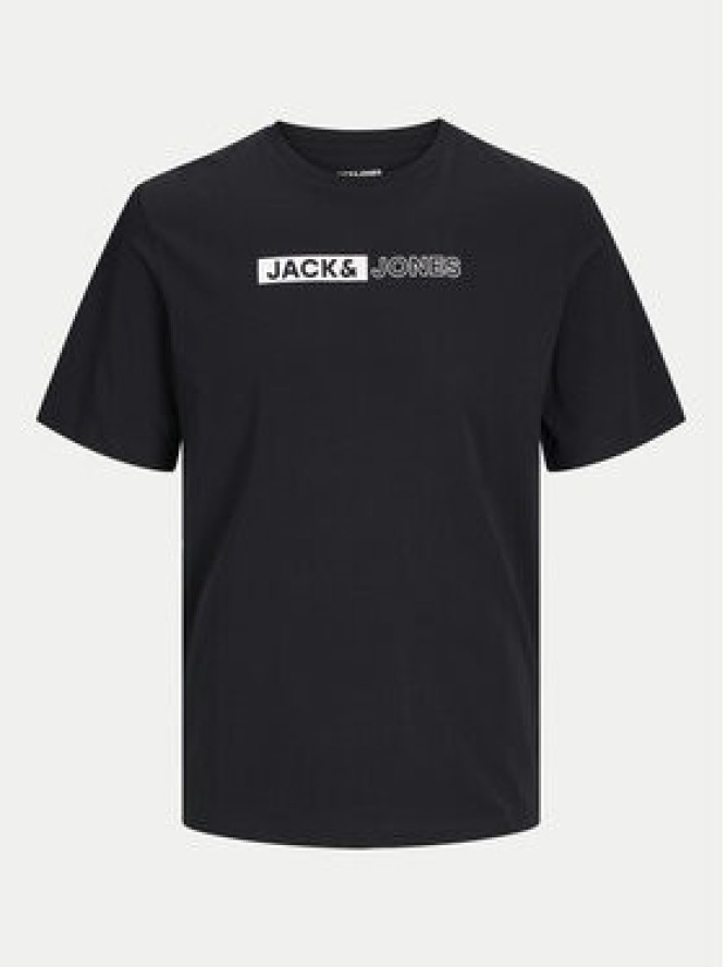 Jack & Jones T-Shirt Corp 12233999 Czarny Standard Fit