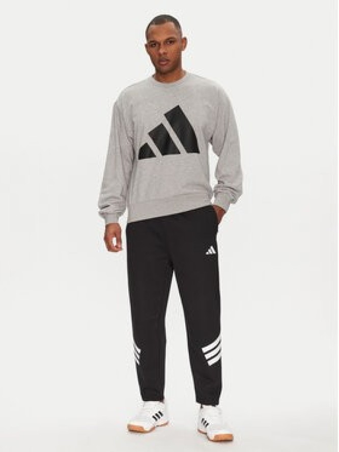 adidas Bluza Essentials Big Logo JE8952 Szary Regular Fit