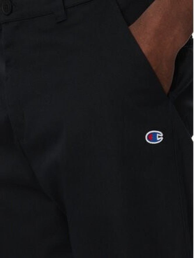 Champion Spodnie materiałowe 220715 Czarny Regular Fit