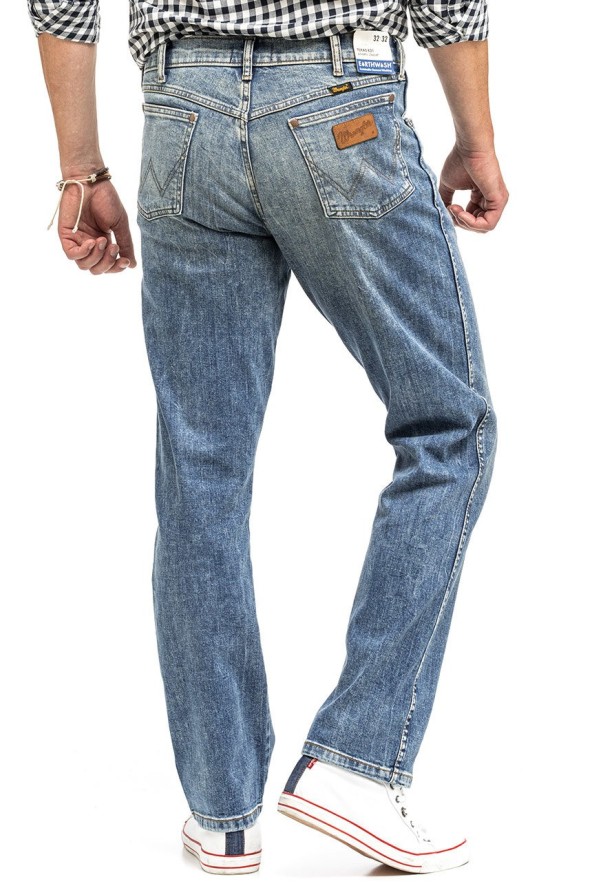 WRANGLER TEXAS MĘSKIE SPODNIE JEANSOWE AUTH INDIG W1215915Q 112324513