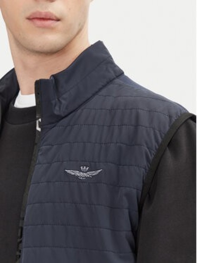 Aeronautica Militare Kamizelka 251AB2206CT3264 Granatowy Regular Fit