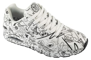 Buty sportowe Sneakersy męskie, Uno - Process Sketch