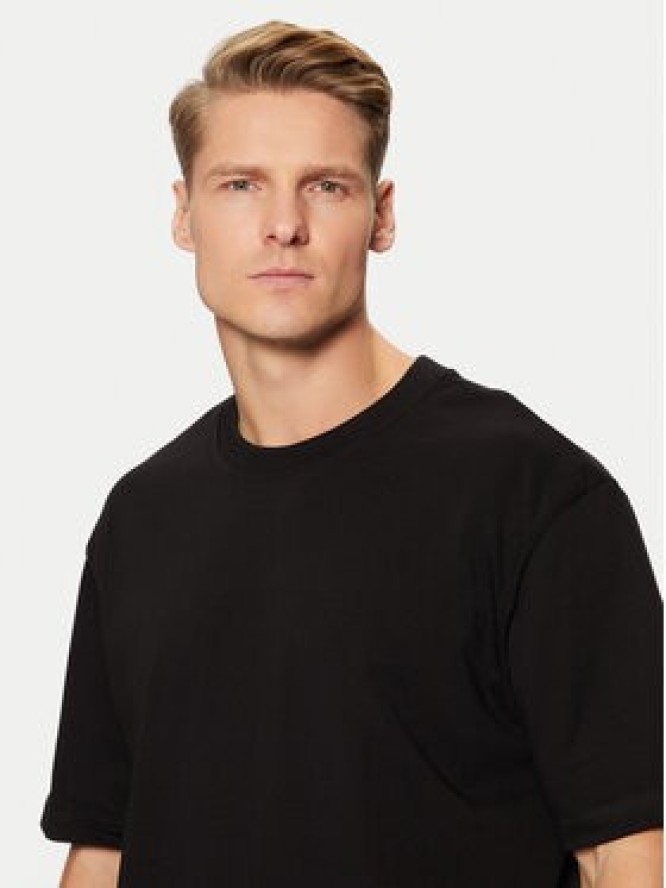 Karl Lagerfeld Jeans T-Shirt A1M17113 Czarny Relaxed Fit