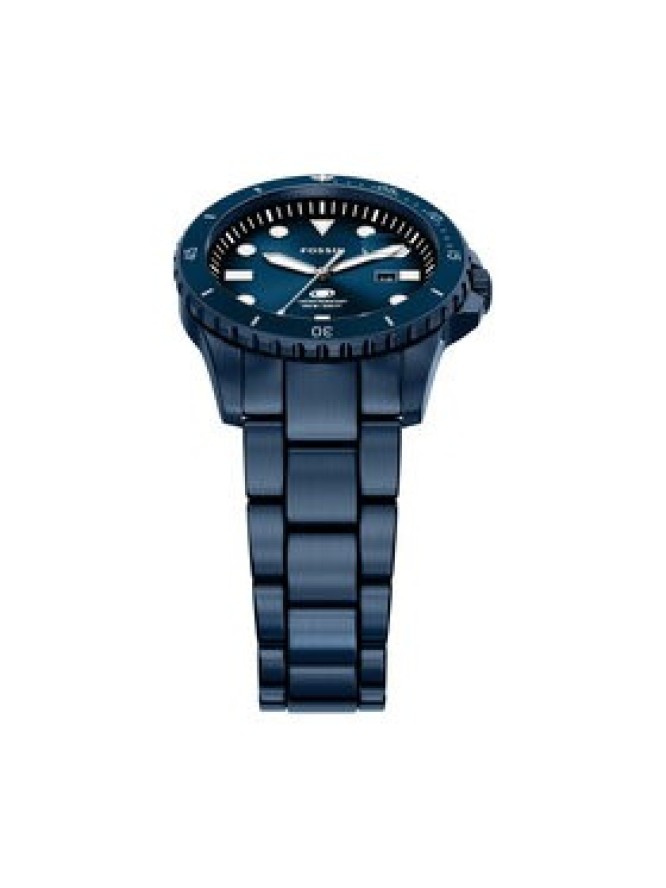 Fossil Zegarek Blue FS6166 Granatowy