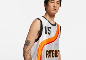 Koszulka męska nike rayguns premium jersey white