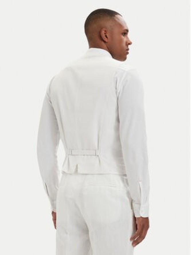 HUGO Garnitur Henry 50559672 Kremowy Slim Fit