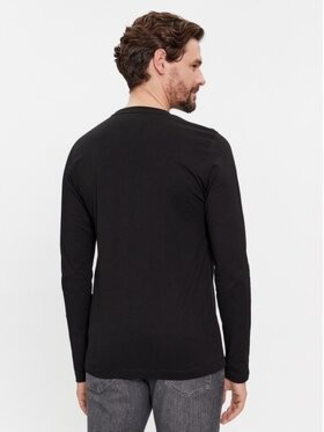 Tommy Hilfiger Longsleeve Arch Varsity MW0MW34252 Czarny Regular Fit