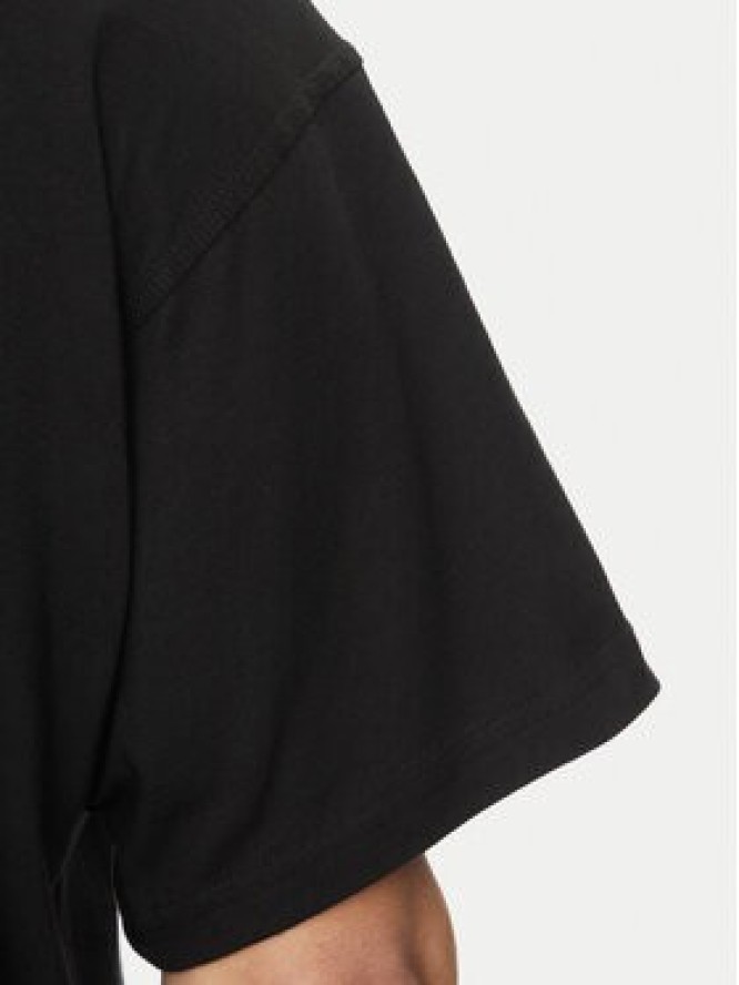 adidas T-Shirt Trefoil Essentials JD0349 Czarny Oversize