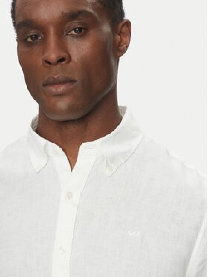 Michael Kors Koszula CS4400H4YT Biały Relaxed Fit