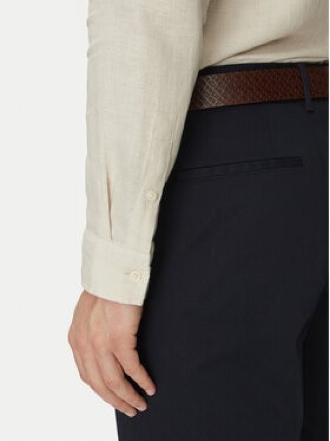 Marc O'Polo Koszula 523 7428 42318 Beżowy Regular Fit