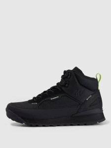 4F Buty przejściowe HEX skórzane męskie - czarne 40