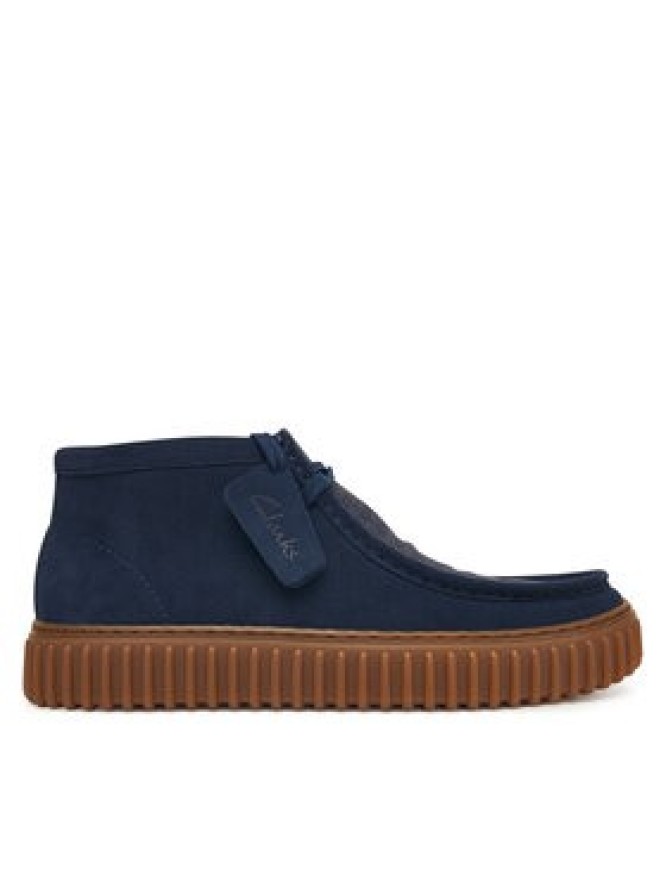 Clarks Trzewiki Torhill Hi 26183427 Granatowy